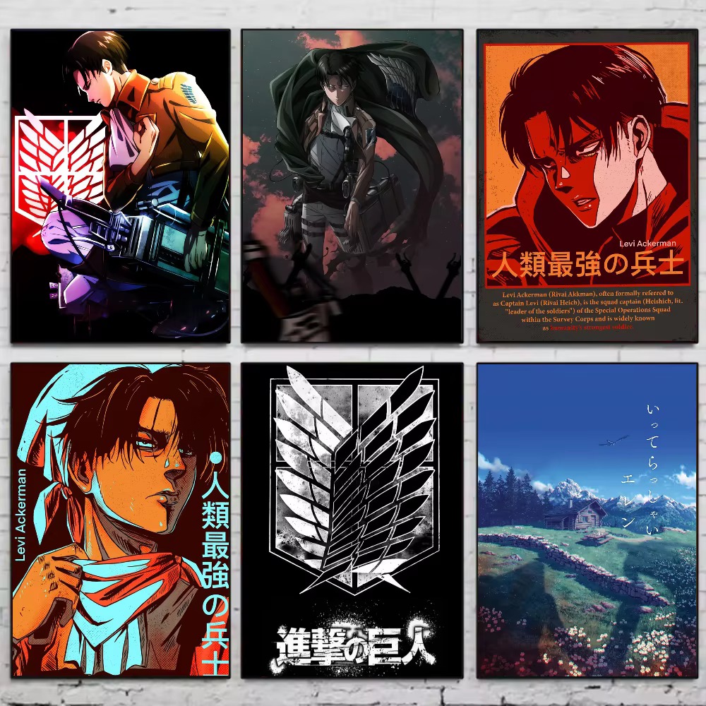 Photo Mosaic Print - Diamond Painting Attack On Titan Levi