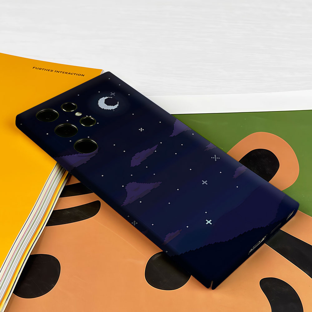 Pixel Night Sky Telefoonhoesje - Custom Night Sky recensie en prijs