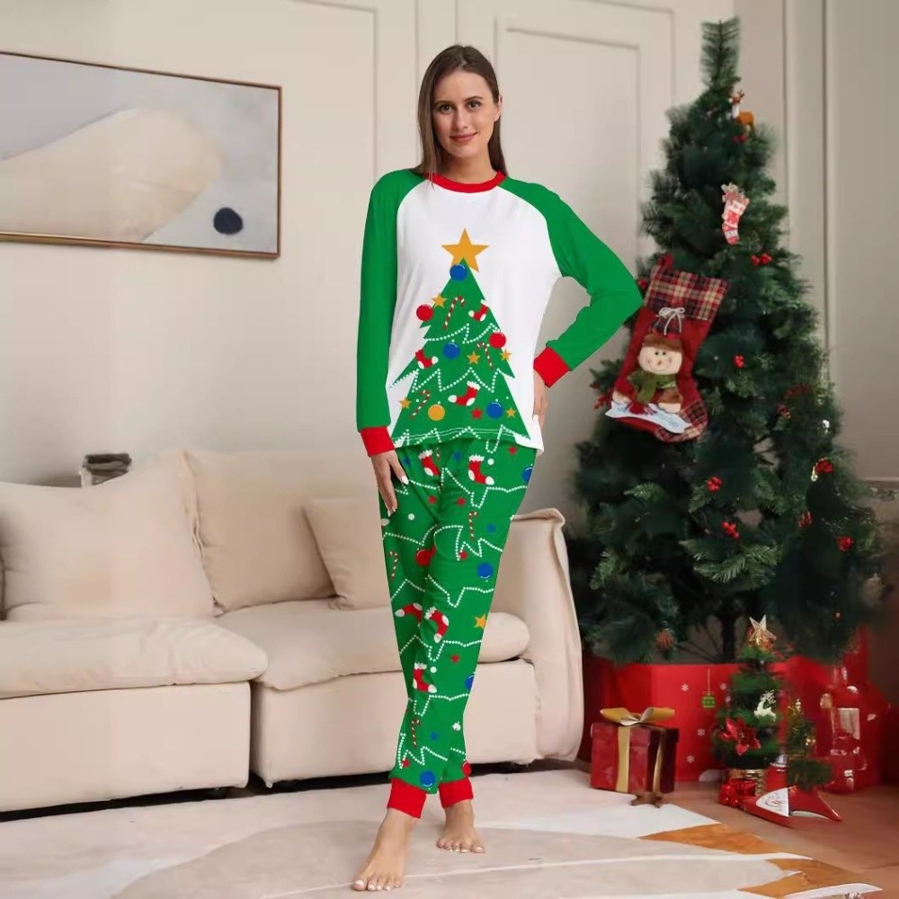 Kerstpyjama met lange mouwen,  - Family Tree Print recensie en prijs