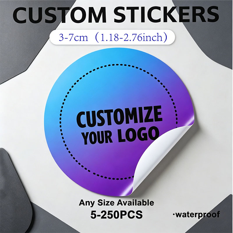Aangepaste logo-rand stickers, - Personalized Name Box recensie en prijs