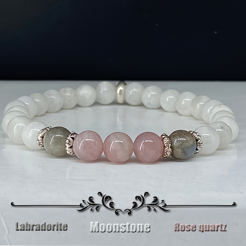 1pc/maansteen, labradoriet en  - Coordinates Bracelet recensie en prijs